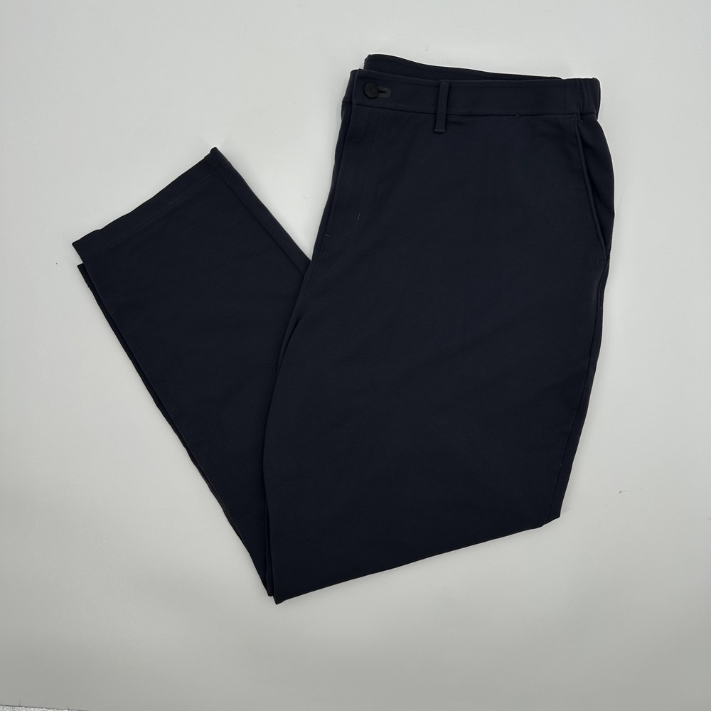 Public Rec All Day Pants Navy Blue Size 44 Straight Leg Casual Commuter Stretch‎